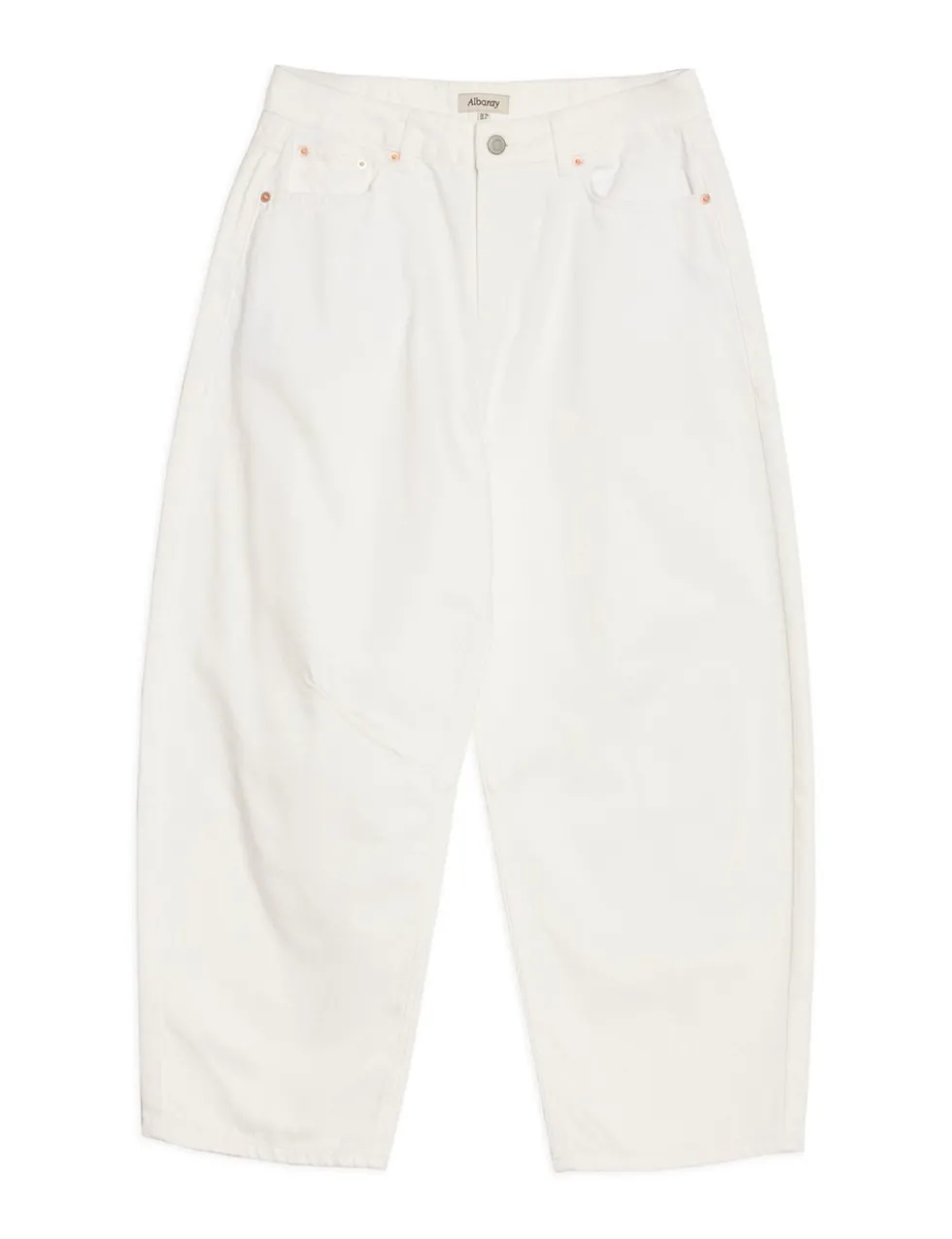 Mid Rise Barrel jeans