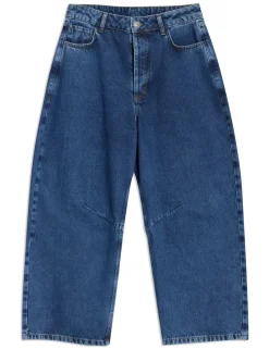 Mid Rise Barrel jeans