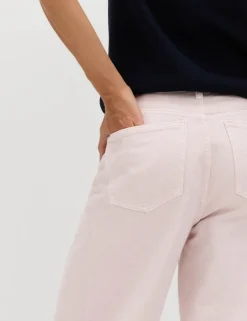 Mid Rise Barrel Jeans