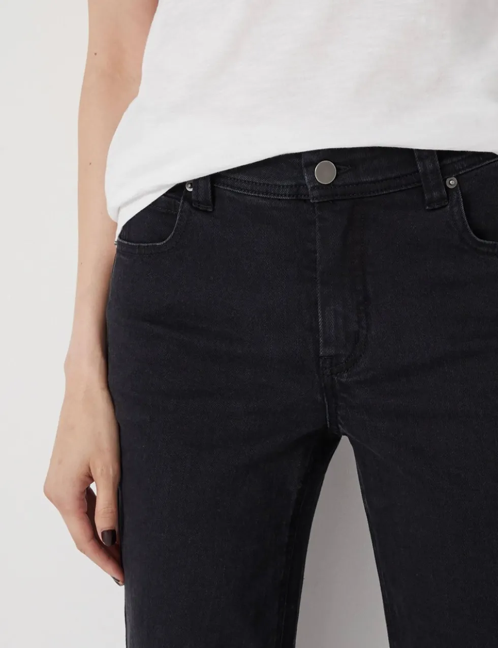 Mid Rise Bootcut Jeans