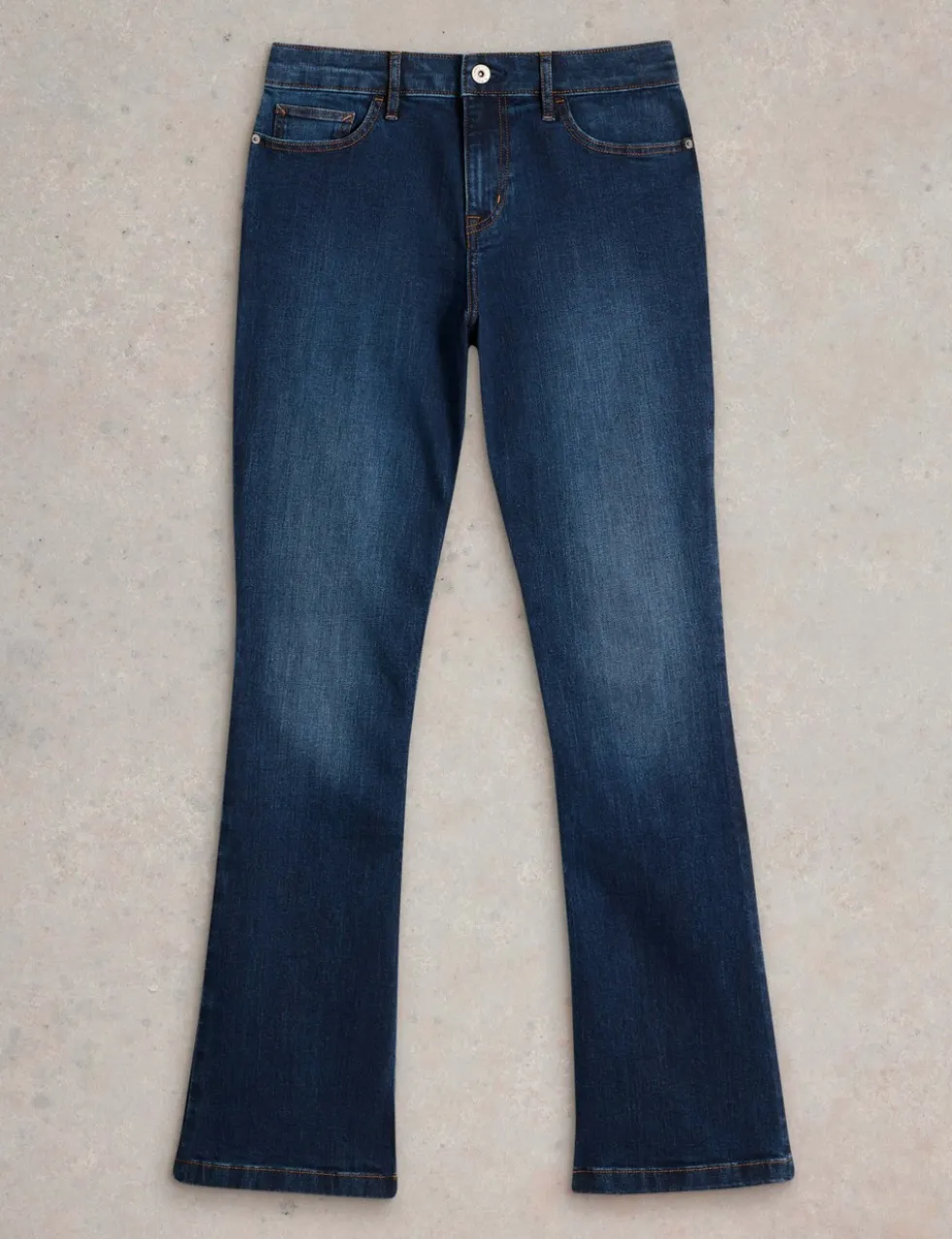 Mid Rise Bootcut Jeans