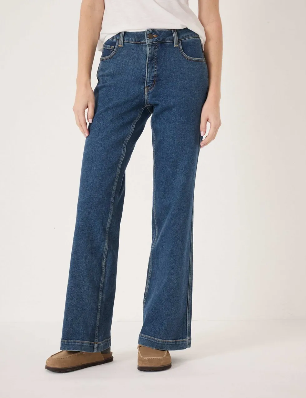 Mid Rise Bootcut Jeans