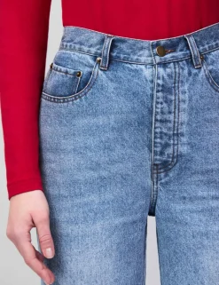 Mid Rise Bootcut Jeans