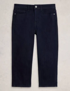 Mid Rise Skinny Cropped Jeans