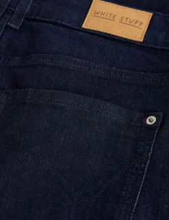 Mid Rise Skinny Cropped Jeans