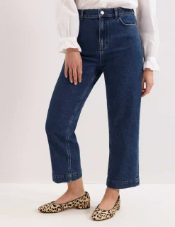 Mid Rise Slim Fit Ankle Grazer Jeans