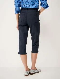 Mid Rise Slim Fit Cropped Jeans