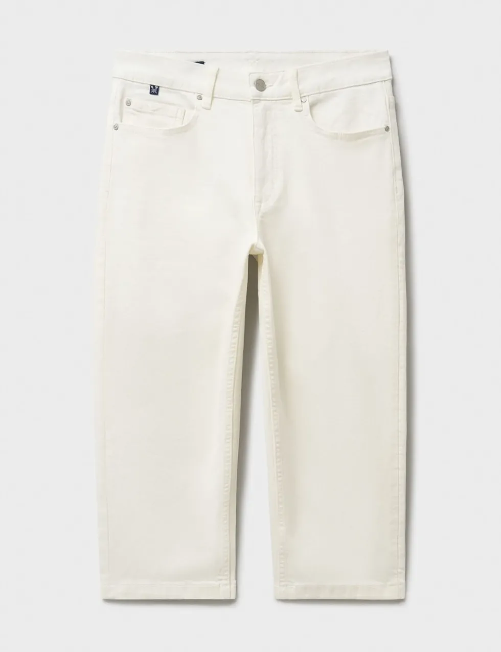 Mid Rise Slim Fit Cropped Jeans