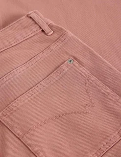 Mid Rise Wide Leg Cropped Jeans