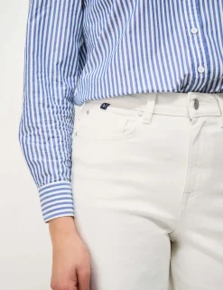 Mid Rise Wide Leg Jeans