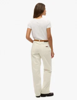 Mid Rise Wide Leg Jeans