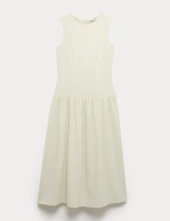 Midaxi Waisted Dress