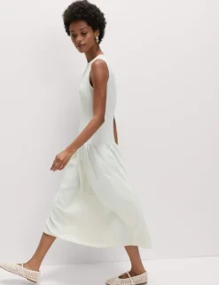 Midaxi Waisted Dress
