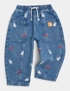Miffy Embroidered Jeans (2-8 Yrs)
