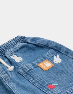 Miffy Embroidered Jeans (2-8 Yrs)