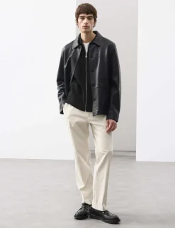 Milano-knit Zip up Knitted Jacket