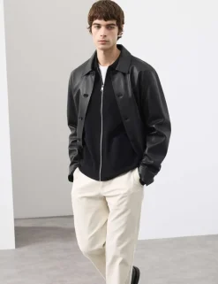 Milano-knit Zip up Knitted Jacket