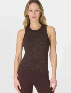 Mindful Flex Modal Rich Animal Print Vest Top
