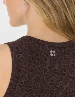Mindful Flex Modal Rich Animal Print Vest Top