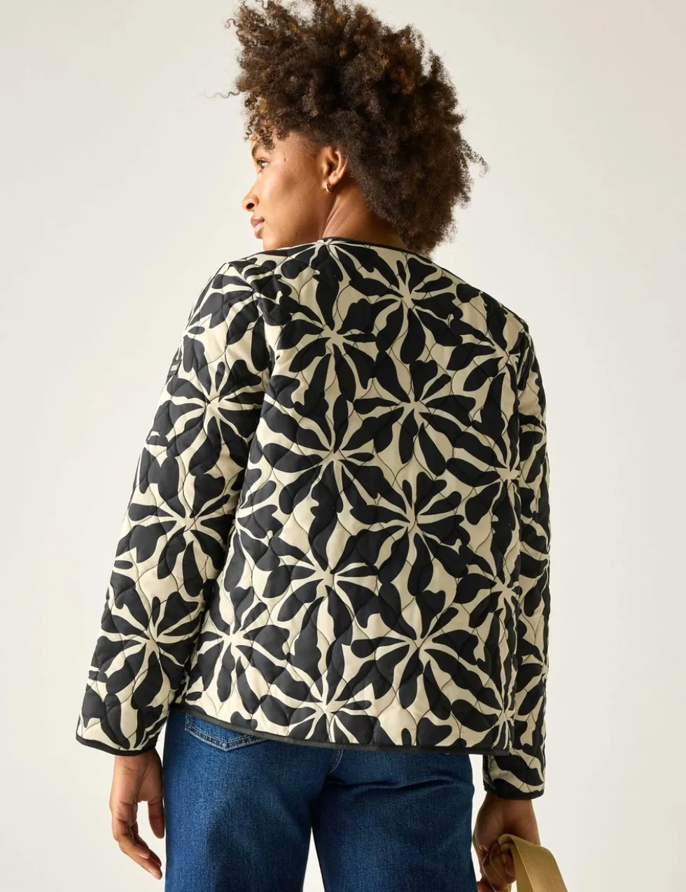 Mira Floral Oversized Puffer Jacket