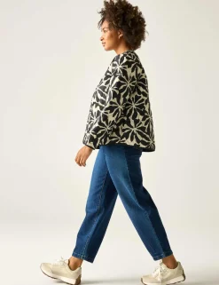 Mira Floral Oversized Puffer Jacket