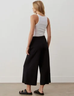 Miribel Ponte Jersey Wide Leg Trouser