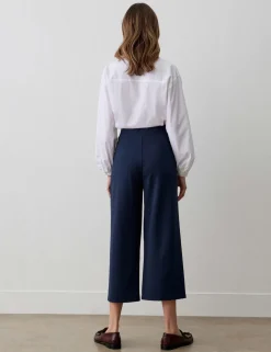 Miribel Ponte Jersey Wide Leg Trouser