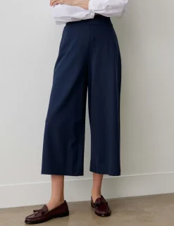 Miribel Ponte Jersey Wide Leg Trouser