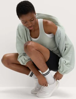 Modal Blend Pleat Back Relaxed Vest Top