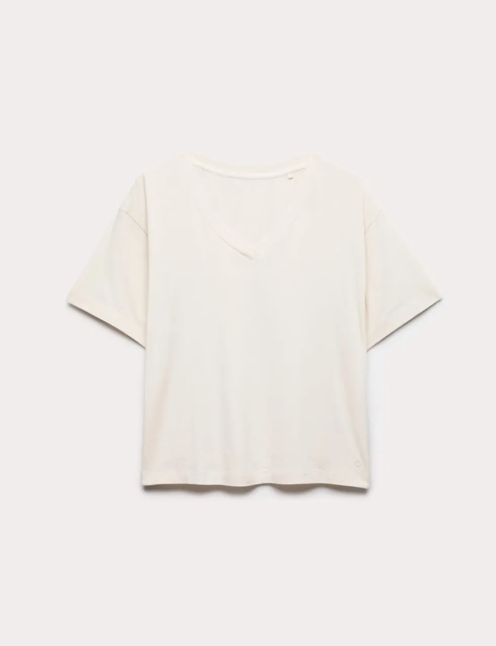 Modal Blend V-Neck Lightweight T-Shirt