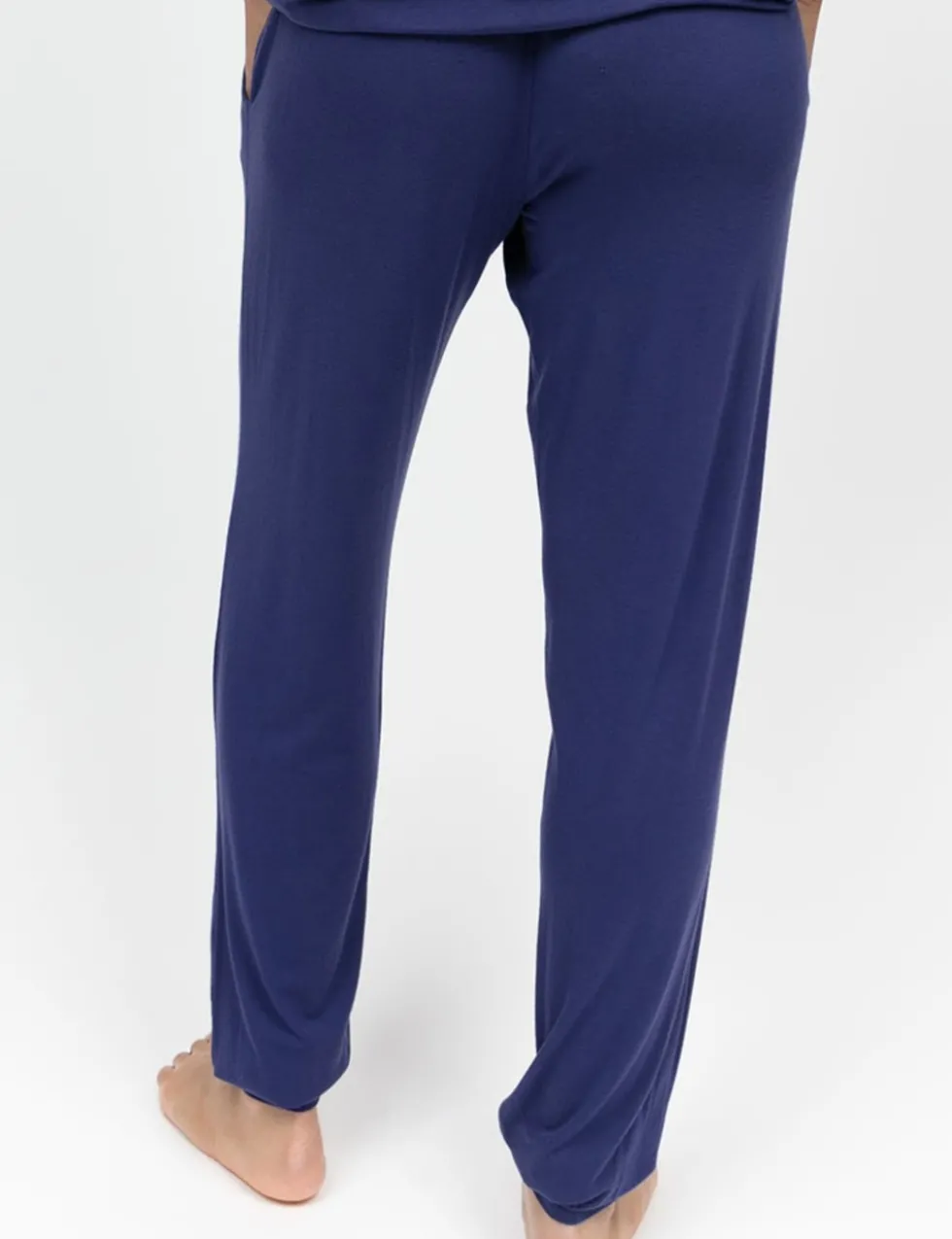Modal Rich Jersey Cuffed Pyjama Bottoms