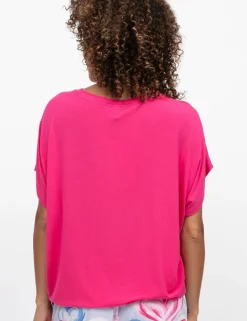 Modal Rich Jersey Cuffed Hem Pyjama Top