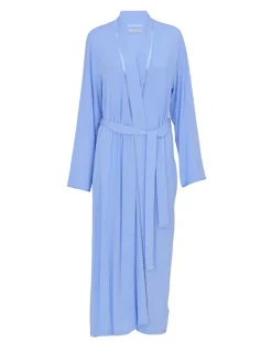 Modal Rich Lace Detail Dressing Gown