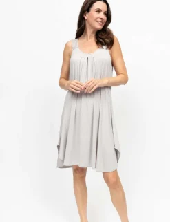 Modal Rich Pleated Swing Nightdress