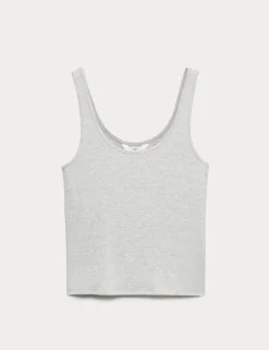 Modal Rich Ribbed Cami Pyjama Top
