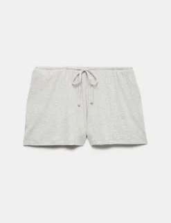 Modal Rich Ribbed Pyjama Shorts
