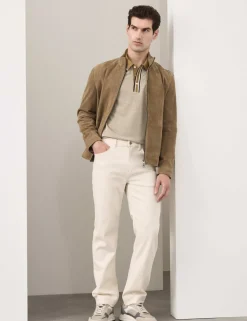Modal Rich Tipped Soft Polo Shirt