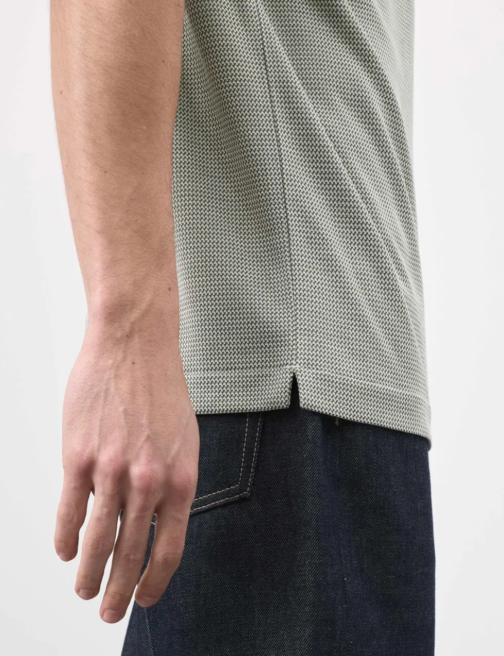 Modal Rich Tipped Soft Polo Shirt