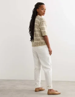 Mohair Blend Patterned Jumper