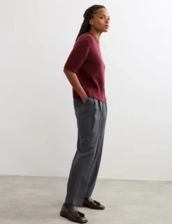 Mohair Blend Textured Jumper