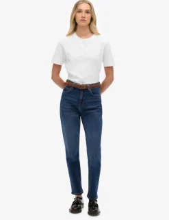 Mom High Waisted Slim Fit Jeans
