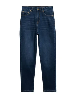 Mom High Waisted Slim Fit Jeans
