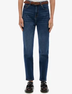Mom High Waisted Slim Fit Jeans