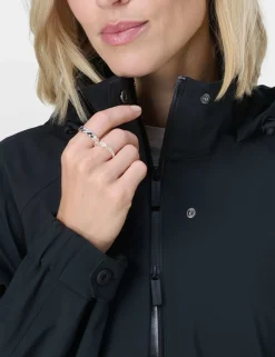 Motion Waterproof Hooded Longline Parka