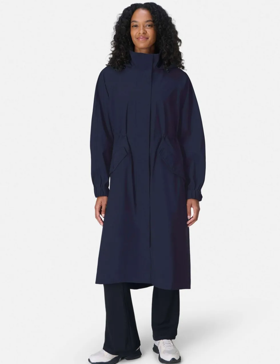 Motion Waterproof Hooded Longline Parka
