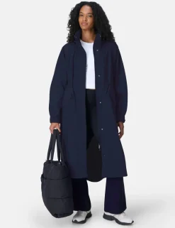 Motion Waterproof Hooded Longline Parka