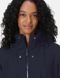 Motion Waterproof Hooded Longline Parka