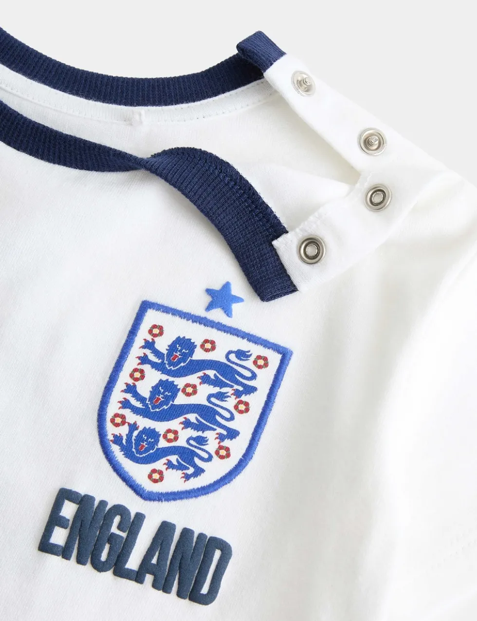 M&S X England Football Top & Shorts (0-3 Yrs)
