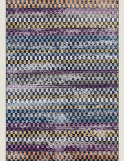 Muse Check Bright Woven Rug