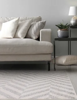 Muse Chevron Grey Rug